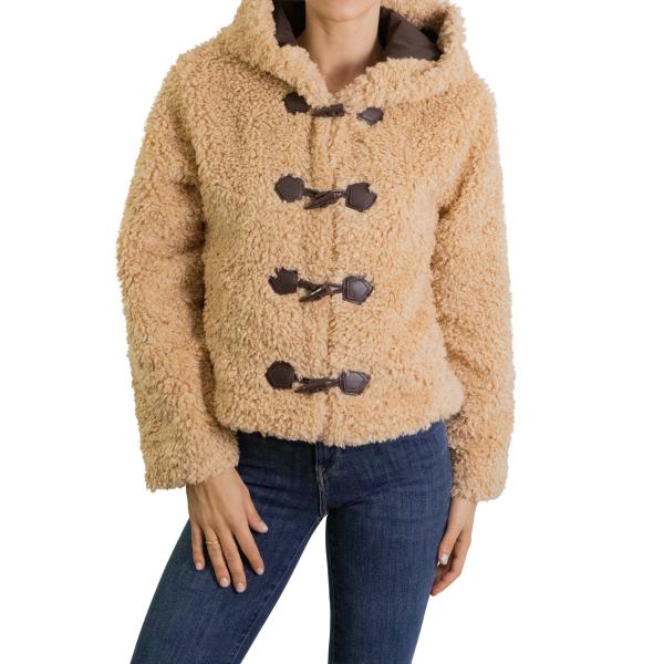 Giacca teddy con bottoni Only 